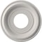 Ekena Millwork Traditional PVC Medallion (Canopies up to 5 1/2"), 10"OD x 3 1/2"ID x 1 1/8"P, Satin Blossom White CMP10TRGBW - alternate 1